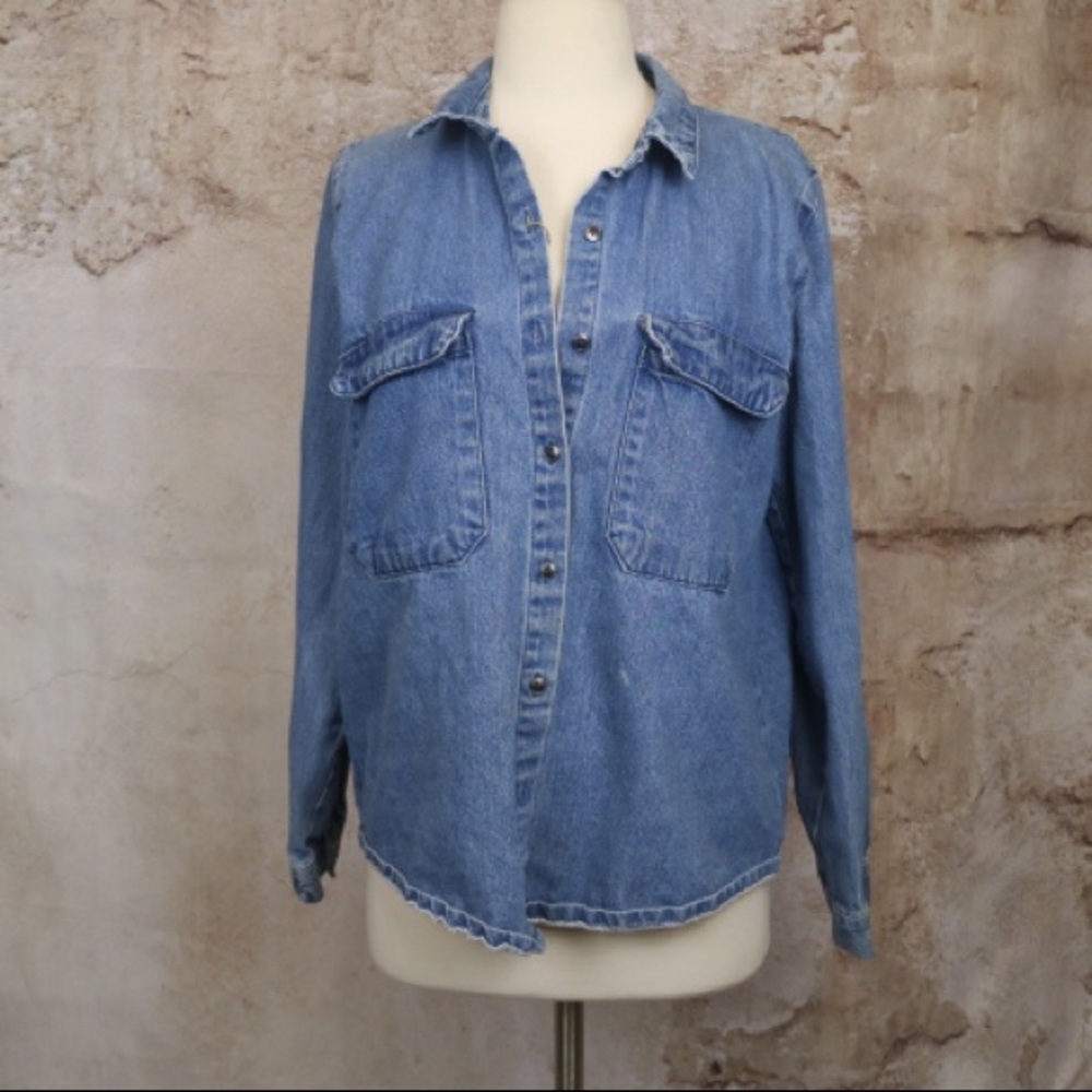 Blue Jean Button Down